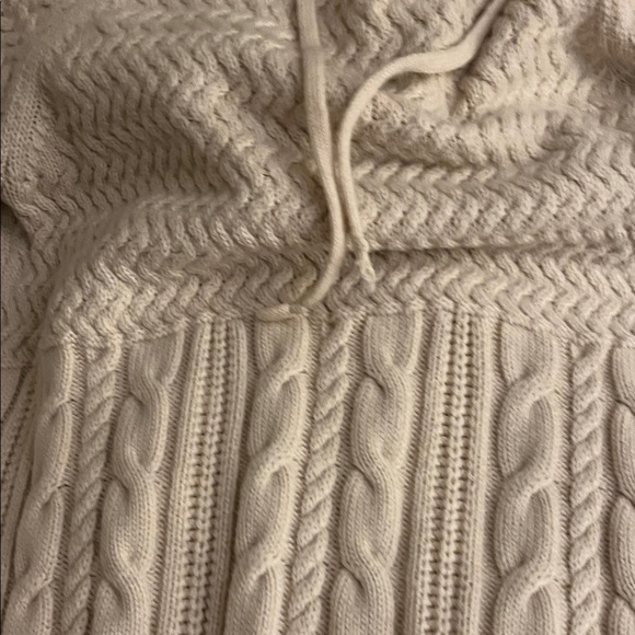 Athleta Cable Knit Hooded Sweater Dress - Picture 4 of 11